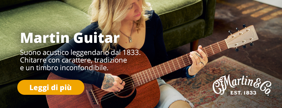 Scopri ora i modelli Martin Guitar da Kirstein