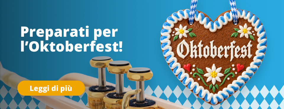 La tua selezione di prodotti per l’inizio dell’Oktoberfest da Kirstein